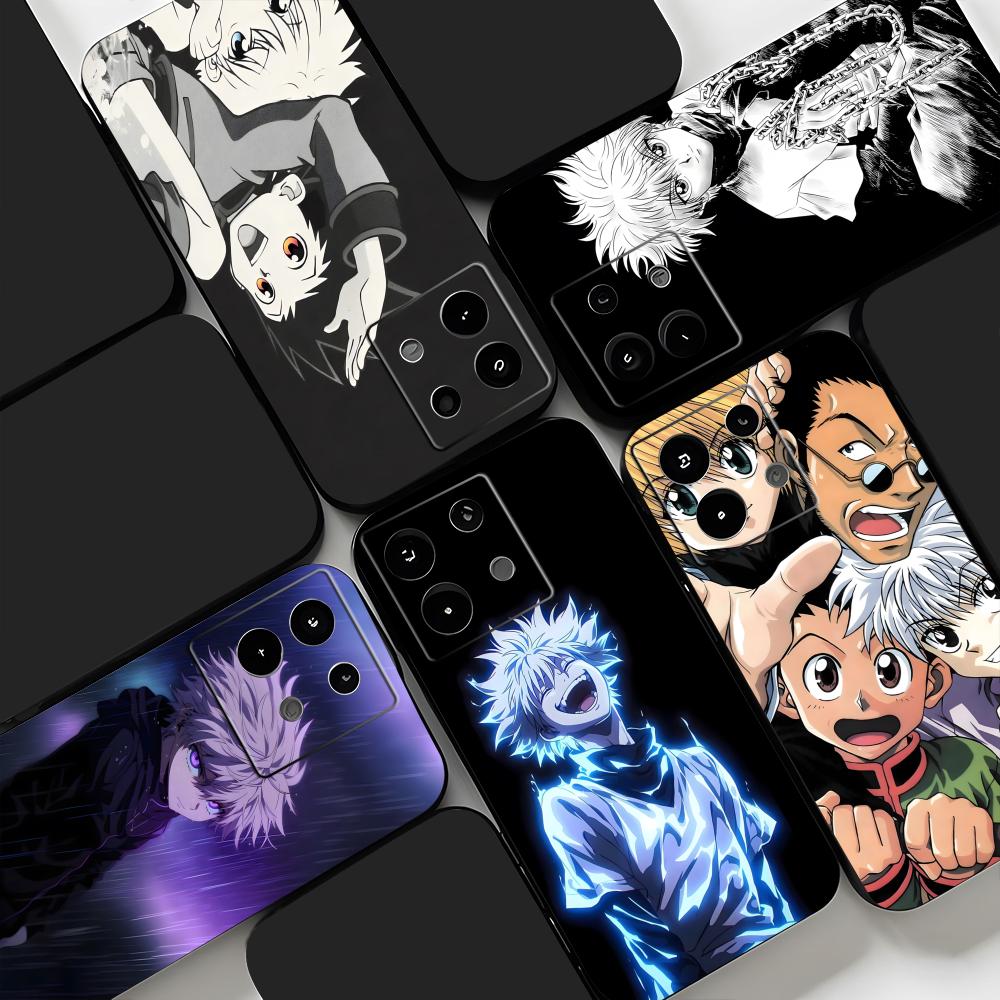 Xiaomi Redmi Note 13 - Coque de téléphone Anime h-hunter k-killua,