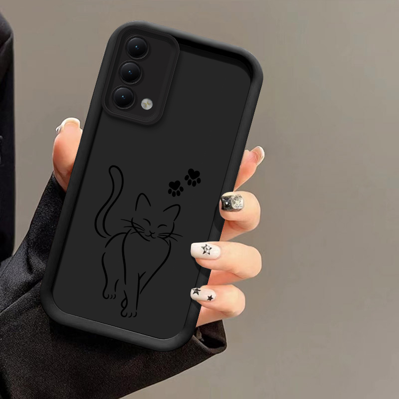 Coque de téléphone noire à mot - Oppo A78 avis et prix